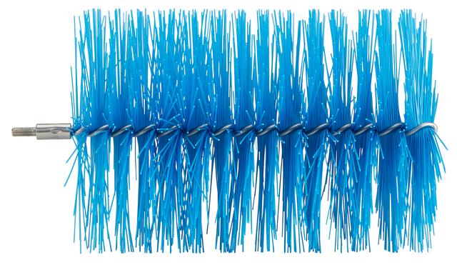 Vikan Tube Brush f/flexible handle 53515 or 53525, Ø120 mm, 210 mm, Medium, Blue