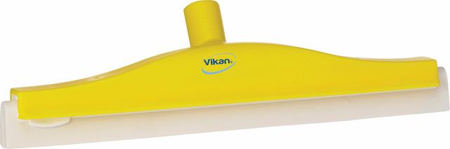 Revolving Neck Floor squeegee w/Replacement Cassette, 400 mm, , Yellow