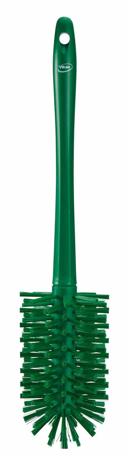 Pipe Brush w/handle, one piece, Ø90 mm, 430 mm, Medium/hard, Green