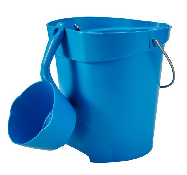 Bucket, 12 Litre, Blue