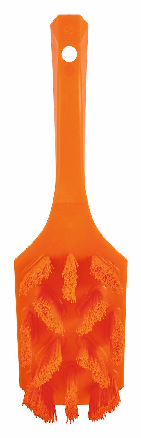 UST Hand Brush w/short handle, 260 mm,
Hard, Orange