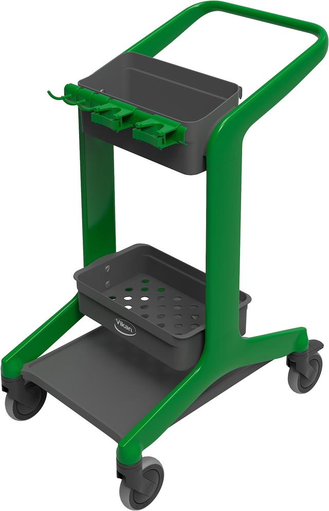 Vikan HyGo Mobile Cleaning Station, 780 mm, Green