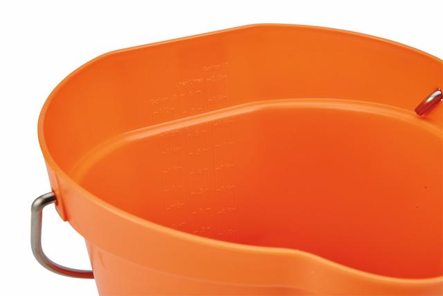 Bucket, 6 Litre, Orange