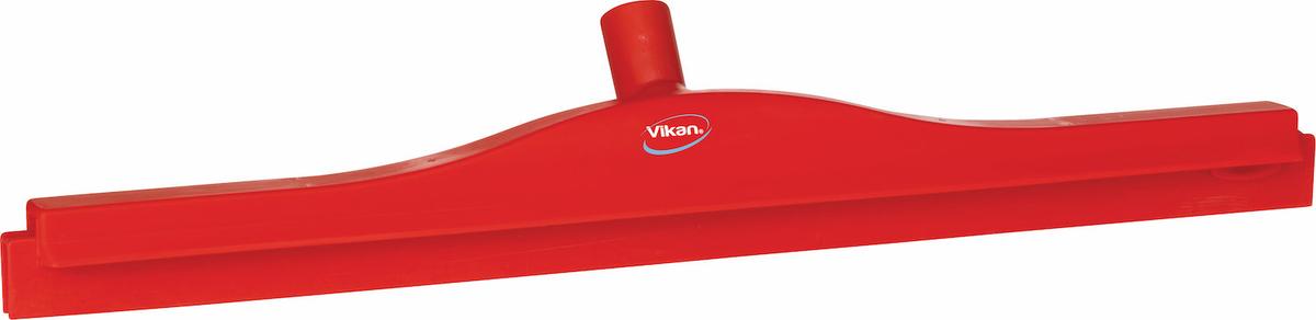 Hygienic Revolving Neck  Squeegee w/replacement cassette, 600 mm, , Red