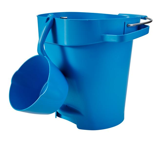 Vikan Round Bowl Scoop, 330 mm, , Blue