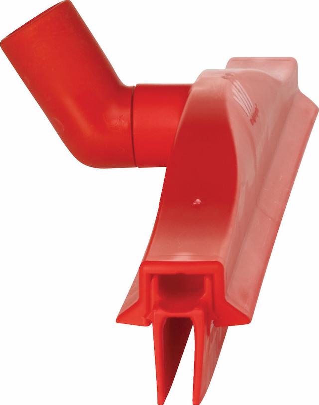 Hygienic Revolving Neck  Squeegee w/replacement cassette, 405 mm, , Red