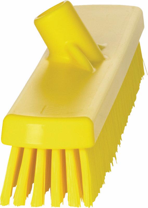 Wall-/Floor Washing Brush, 470 mm, Hard, Yellow