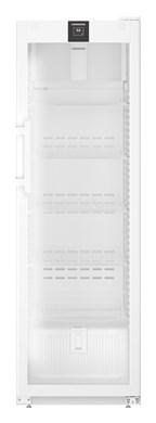 Liebherr HMFvh 4011 pharmaceutical refridgerator, +5 °C, 420 L, (mm) 597 x 654 x 1884, fan-assisted cooling, compliant with DIN 13277, glass door