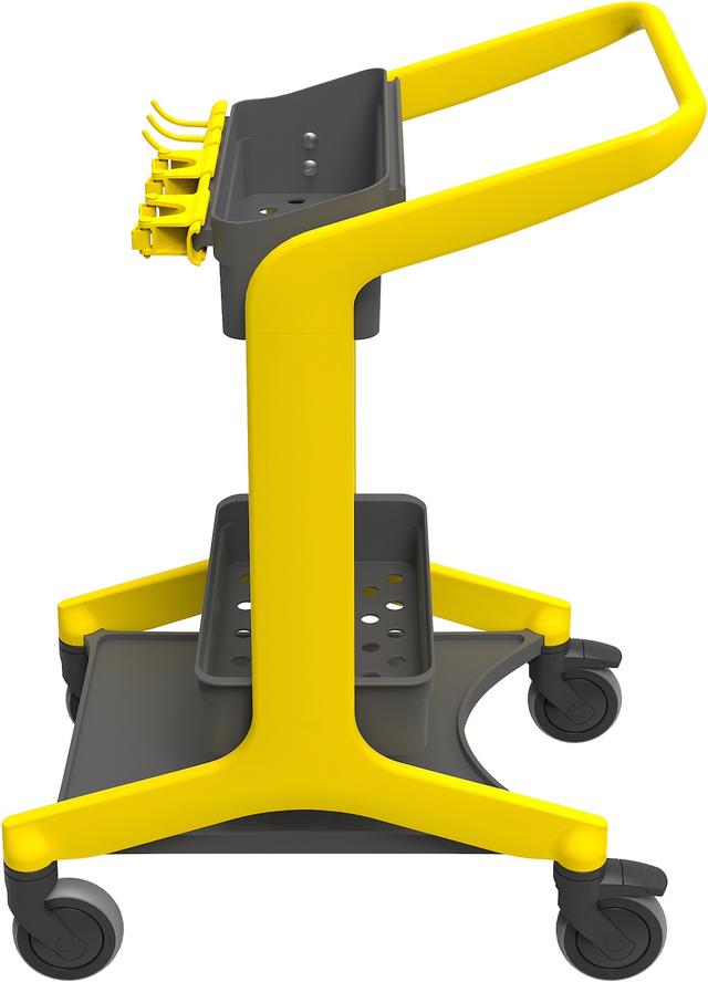 Vikan HyGo Mobile Cleaning Station, 780 mm, Yellow