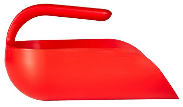 Ergonomic scoop, 2 litre, , Red