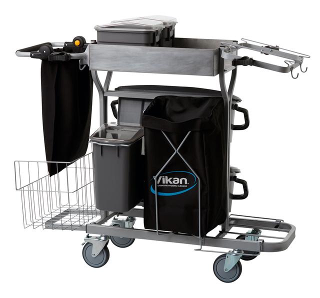 Compact Cleaning Trolley Plus , 40 cm, Grey