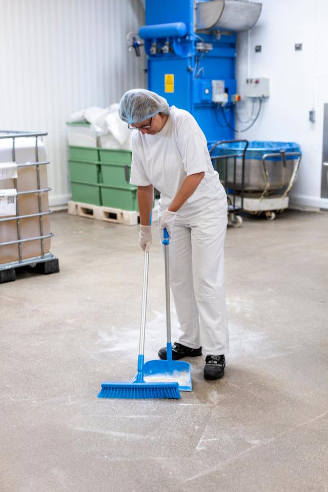 Upright dustpan, 330 mm, Blue