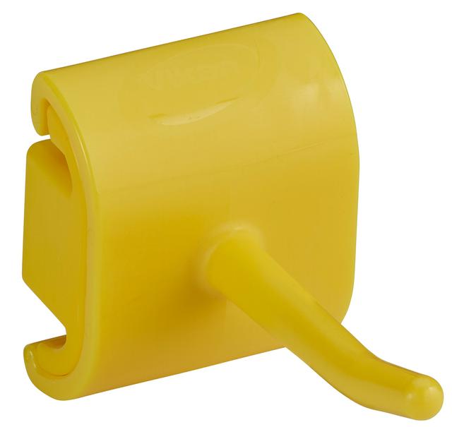 Vikan Hygienic Wall Bracket, Single Module, 41.5 mm, Yellow