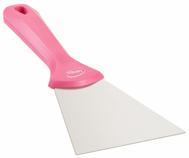 Stainless Steel Hand Scraper, 100 mm, Pink