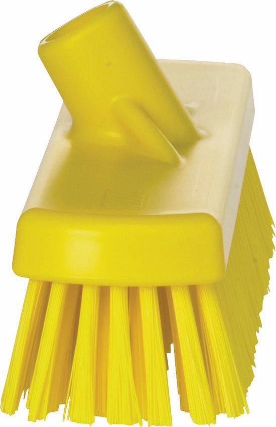 Wall-/Floor Washing Brush, 305 mm, Hard, Yellow