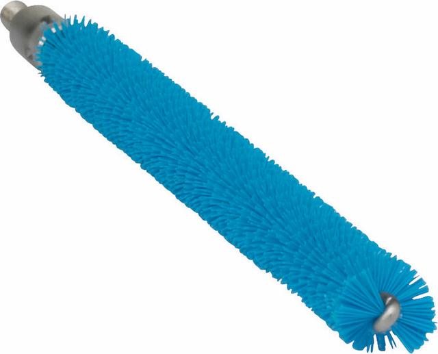 Tube Brush f/flexible handle 53515 or 53525, Ø12 mm, 200 mm, Medium, Blue