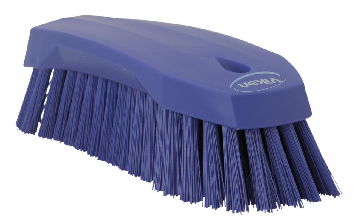 Vikan Hand Brush L, 200 mm, Hard, Purple