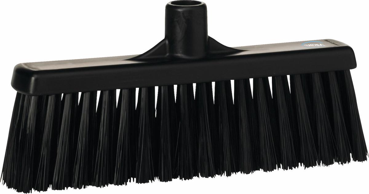 Broom w/ Straight Neck, 310 mm, Medium, Black