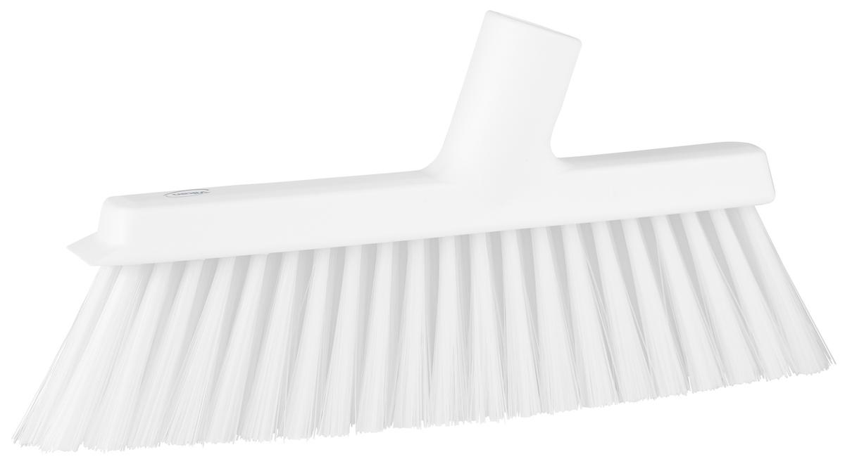 Vikan Dustpan Broom with Angled Thread, 250 mm, Medium, White