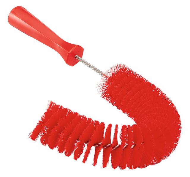 Pipe Exterior Brush, Ø55 mm, 360 mm, Medium, Red