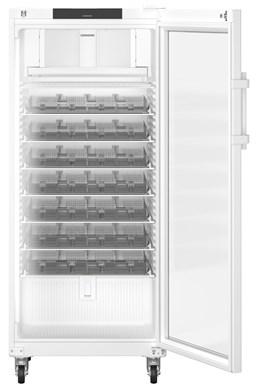 Liebherr HMFvh 5511 pharmaceutical refridgerator, +5 °C, 558 L,(mm) 747 x 769 x 1793,  with medicine drawers, fan-assisted cooling, compliant with DIN 13277, glass door
