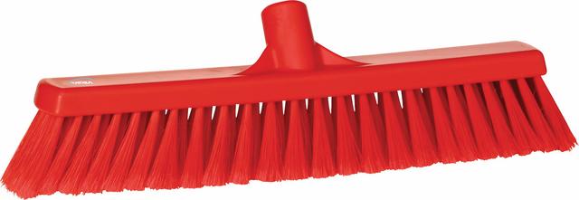 Broom, 410 mm, Soft/split, Red