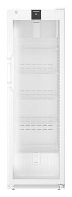 Liebherr SRFvh 4011 laboratory refridgerator, +3 °C to +16 °C, 420 L, (mm) 597 x 654 x 1884, fan-assisted cooling, plastic inner liner, glass door