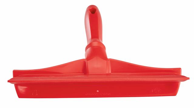 Ultra Hygiene Table Squeegee w/Mini Handle, 245 mm, , Red