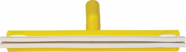 Revolving Neck Floor squeegee w/Replacement Cassette, 400 mm, , Yellow