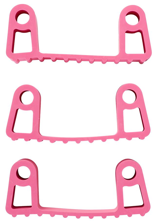 Vikan 3 spare part rubber bands for 1011x & 1013x, Pink