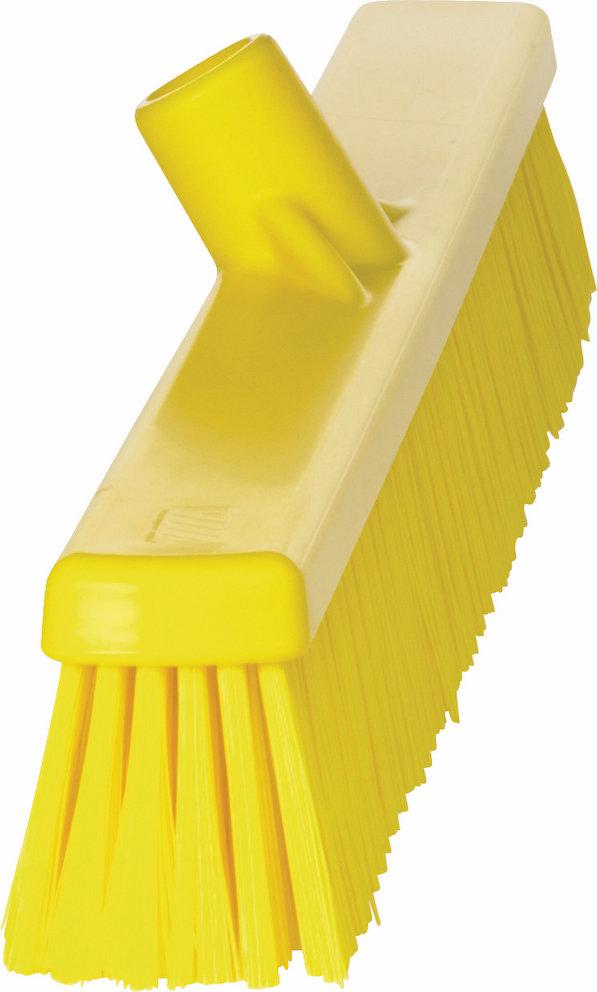 Broom, 610 mm, Soft/hard, Yellow