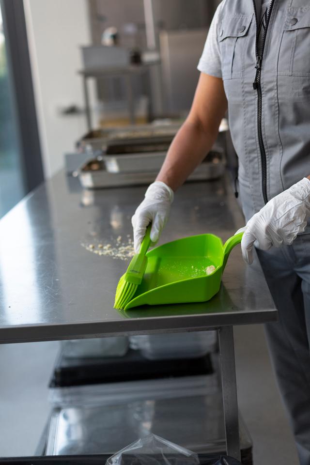 Dustpan, 330 mm, , Orange