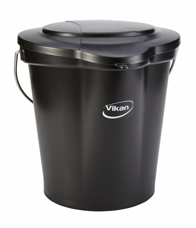 Lid for Bucket 5686, 12 Litre, Black