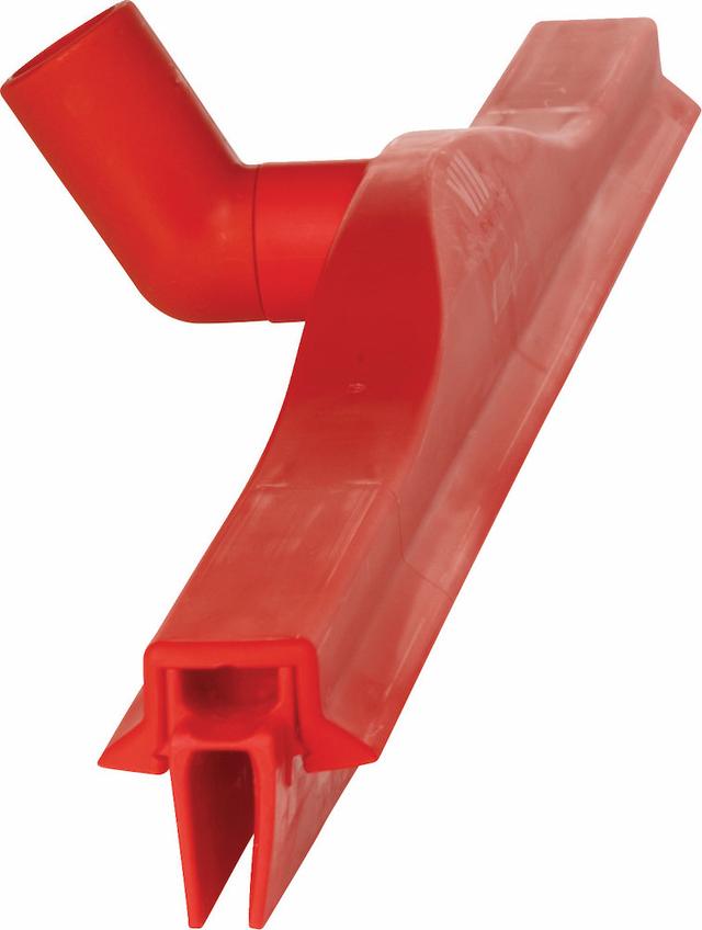 Hygienic Revolving Neck  Squeegee w/replacement cassette, 600 mm, , Red