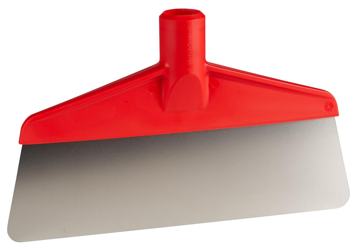 Vikan Scraper w/flexible steelblade, 260 mm, Red