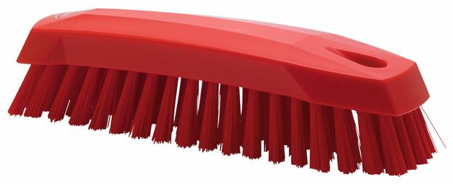 Vikan Hand Brush M, 165 mm, Medium, Red