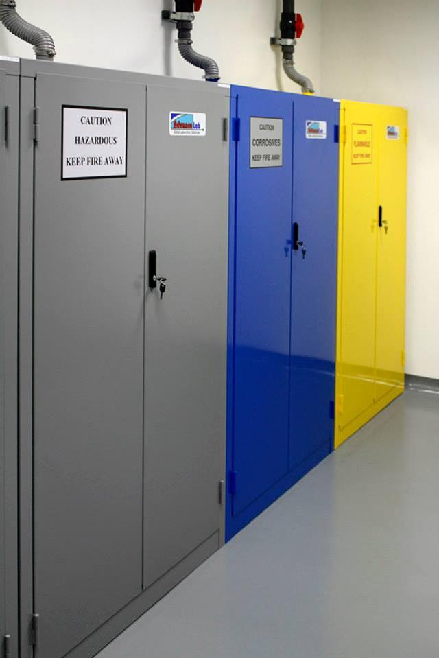 Hazardous Storage Cabinet, 15Gal, (mm) 610 x 550 x 908