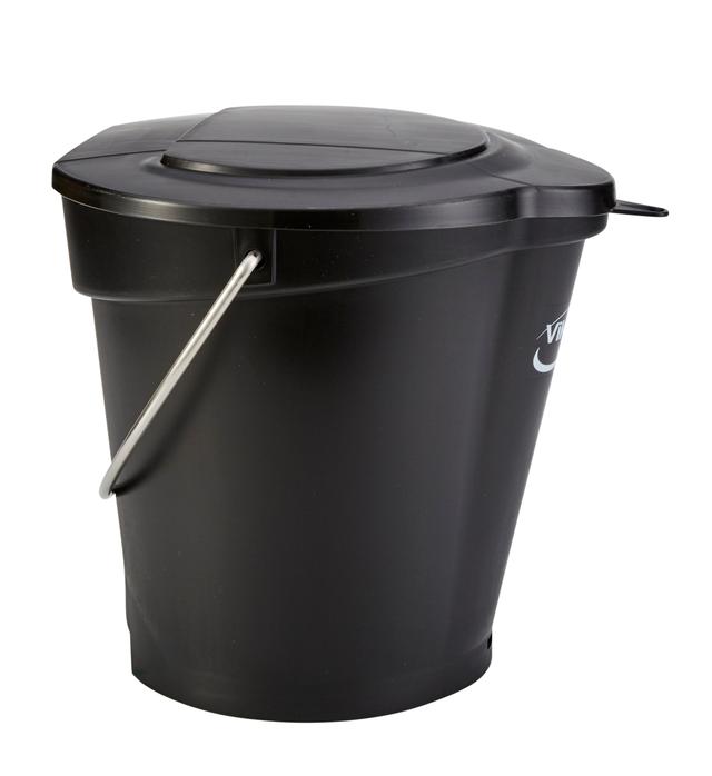 Bucket, 6 Litre, Black