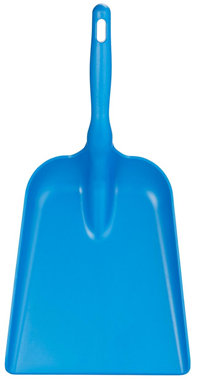 Vikan Hand shovel, Metal Detectable, 327 x 271 x 50 mm, 550 mm, Blue