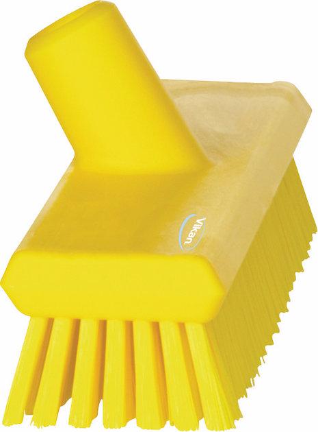 Deck Scrub, waterfed, 270 mm, Medium, Yellow