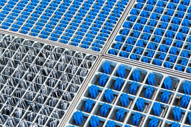 ProfilGate® xs65 dry tire cleaning system, WLH (mm) 718 x 980 x 65, 1 x V2A-Tray, 2 x Grate