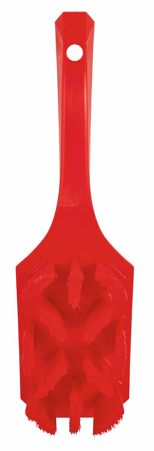 UST Hand Brush w/short handle, 260 mm,
Hard, Red