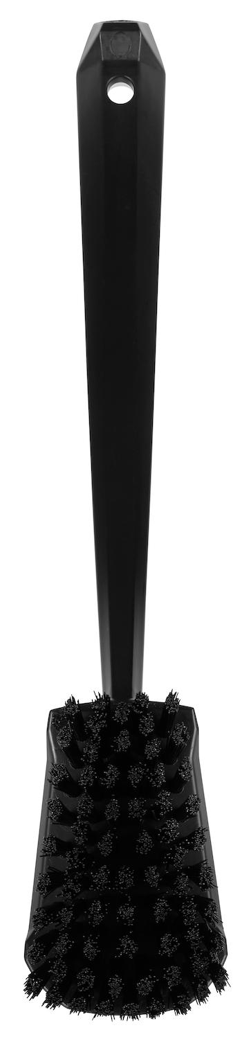 Vikan Washing Brush w/long handle, 415 mm, Hard, Black