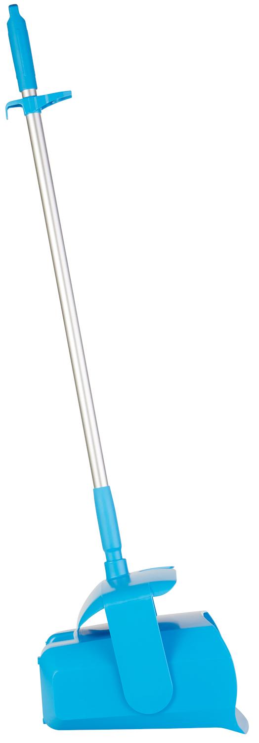 Vikan Dustpan set, closable with broom, 335 mm, Medium, Blue