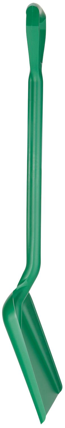 Vikan Shovel, Metal Detectable, D Grip, 327 x 271 x 50 mm, 1040 mm, Green