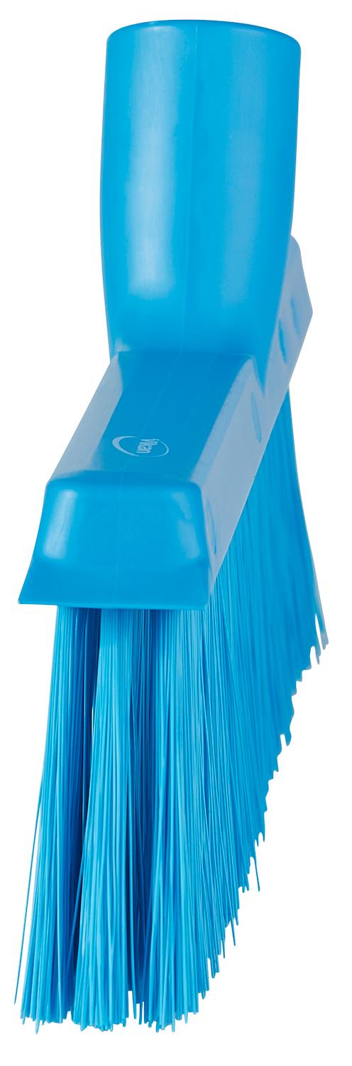 Vikan Dustpan Broom with Angled Thread, 250 mm, Medium, Blue