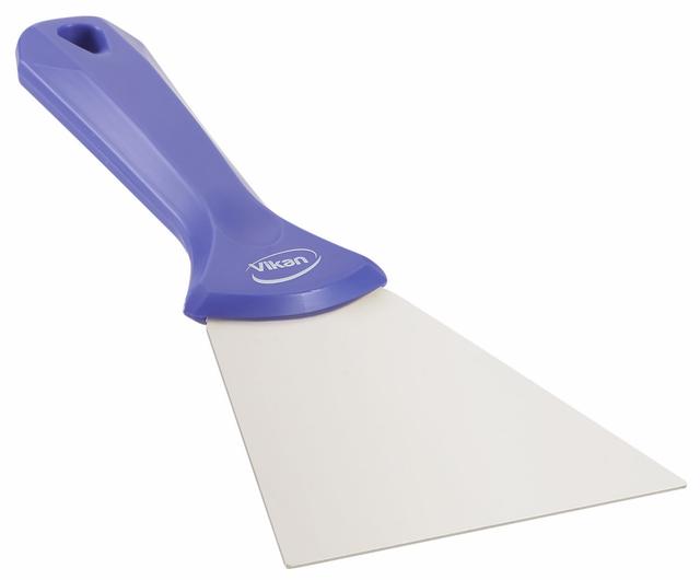 Stainless Steel Hand Scraper, 100 mm, Purple