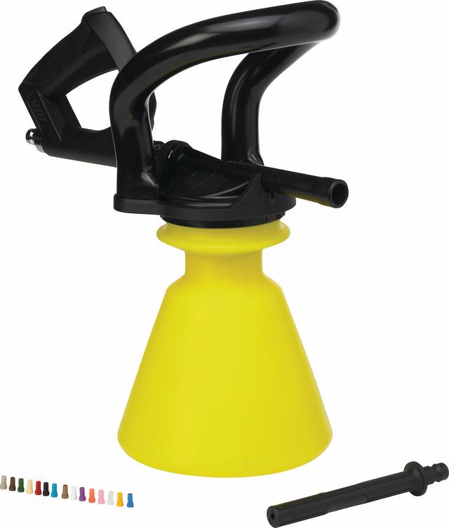 Ergo foam sprayer, incl. jet spray, 290 mm, , Yellow