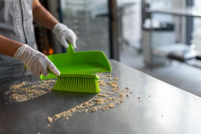 Dustpan, 330 mm, , Green