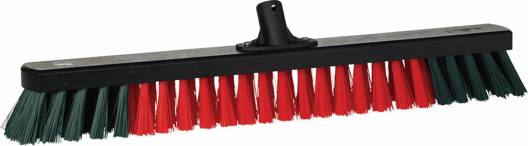 Garage Broom, 665 mm, Hard, Black